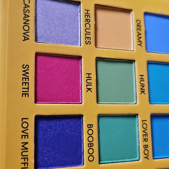 Prolux Cosmetics WOW Eyeshadow Palette Pop Art Makeup Palette 42 Pan NEW NO BOX - Picture 11 of 16